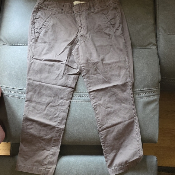Women's Old Navy Straight-Leg Gray Pants - Picture 1 of 2
